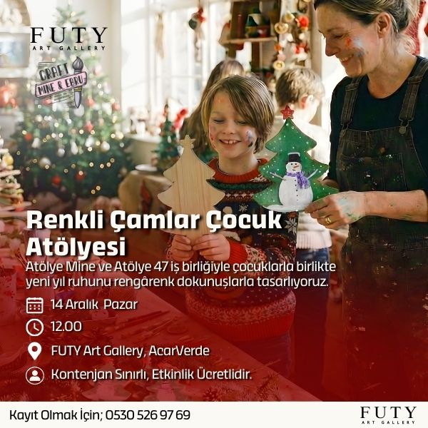 Colorful Pines Children's Workshop at Futy Art Gallery!