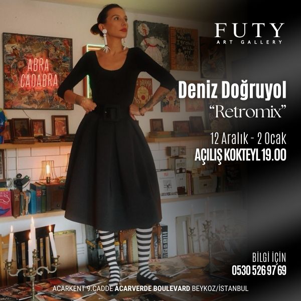 Deniz Doğruyol - Retromix Exhibition Opening Cocktail