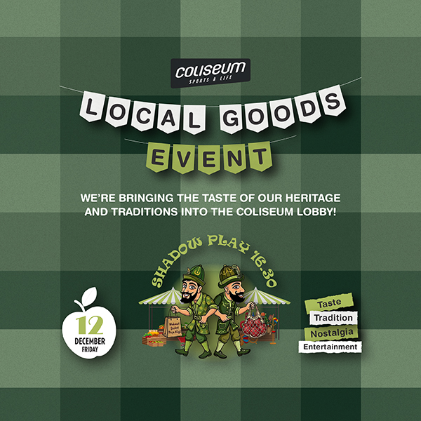 Local Goods Event at the Coliseum!