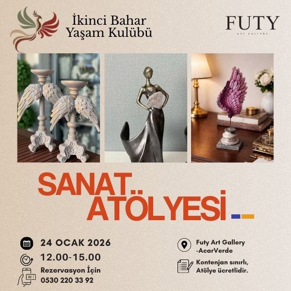 Futy Art Gallery'de Sanatla Yeniden Buluşma: Sanat Atölyesi!